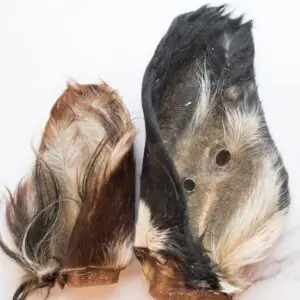 Cow Ear with Natural Hair, beef treats